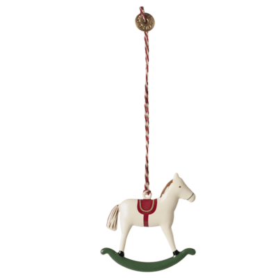 Maileg - Gunghäst i metall att hänga upp