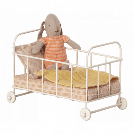 Maileg Spjälsäng, Micro - Rose