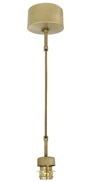 Hallbergs Belysning Melbourne Upphäng Guld borstad