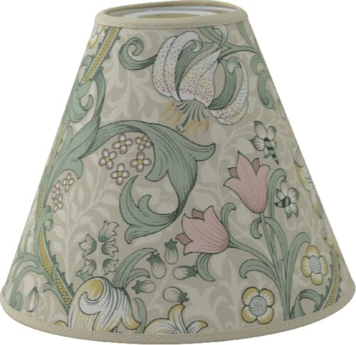 Golden Lily Lampskärm Linen/Blush William Morris
