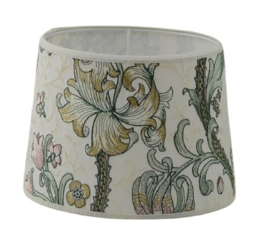 Lampskärm Golden Lily Embroidery Linen/Blush W Morris