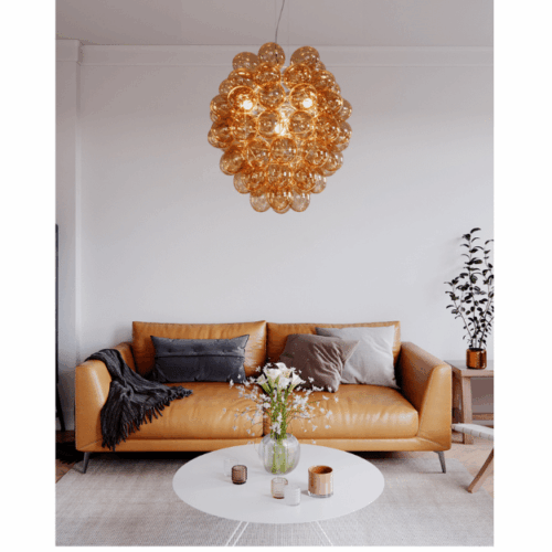 By Rydéns Deluxe taklampa konjak