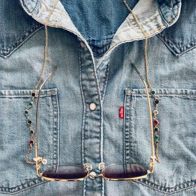 Ajsee Glasögonkedja Color pop