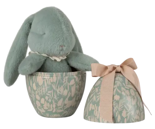 Maileg Påskägg med kanin mintgrön