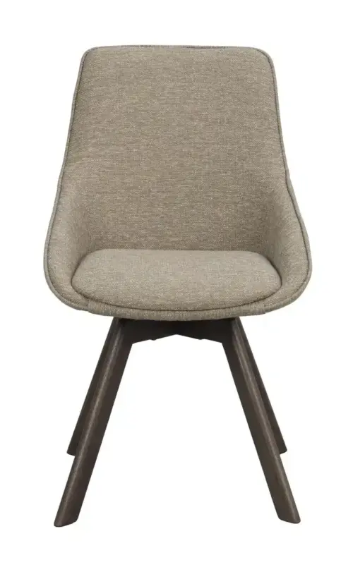 Rowico Alison Stol, Snurrfunktion, Mörkbeige/brun