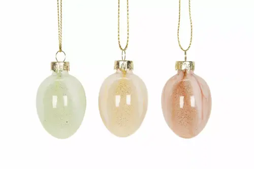 Ägg Glas Sockrade Mix