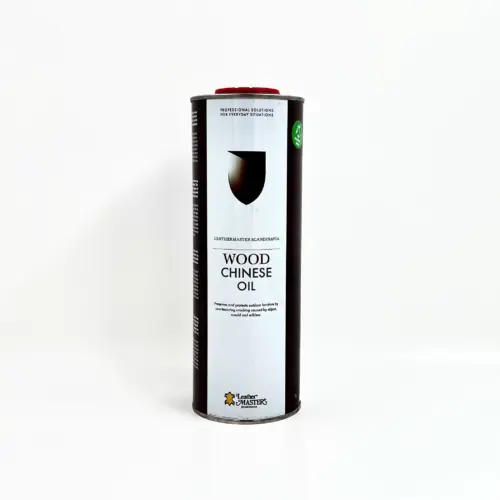 Leather Master Chinese Wood Oil – Skyddande Träolja för Utomhusmöbler