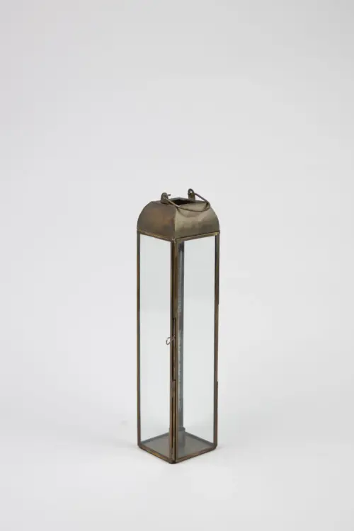 Olsson & Jensen Samos lykta brun liten