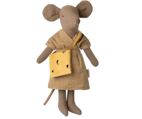 Maileg Mamma Mus med väska