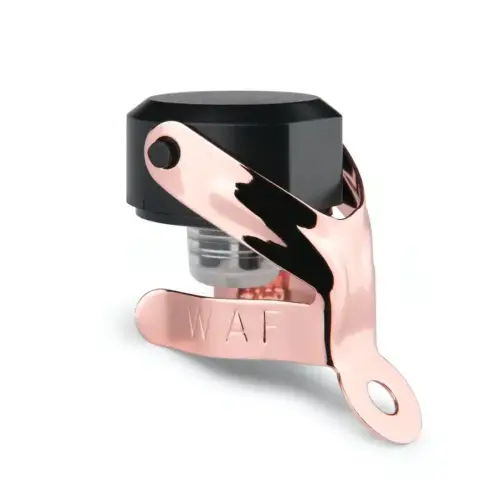 Champagne stopper svart/rose