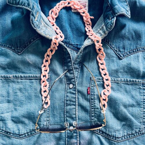 Ajsee Glasögonkedja Rosa