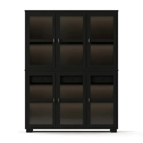 Englesson Camden Vitrinskåp svart