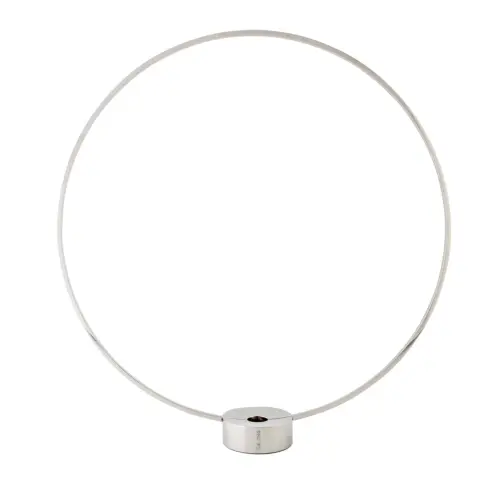 Klong Gloria Ljusstake Nickel Stor