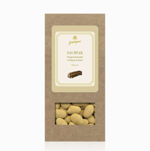 Sockerbageriet Mandeldragé av högsta kvalitet med kryddig smak av salmiak