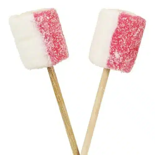 Sockerklubba Jordgubb/Vanilj - 13cm