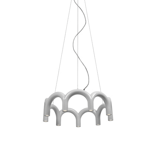 ARCH CIRCLE 76 Taklampa Vit