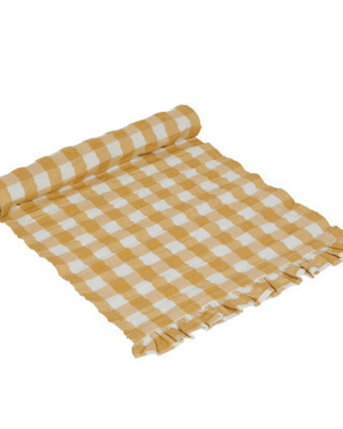 Löpare Lisa Gul 40X140cm