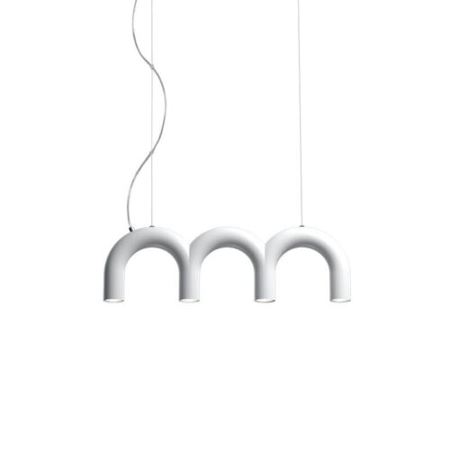 Oblure ARCH TRIPLETTE TAKLAMPA VIT