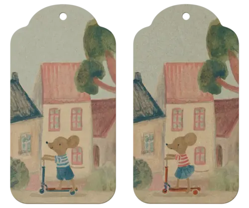 Maileg Gifttags Mouse 12-pack