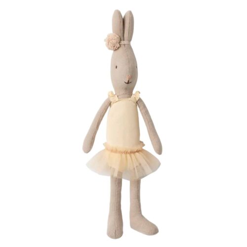 Maileg KaninStorlek 1 Klassisk Balettdräkt och kjol krämfärgad