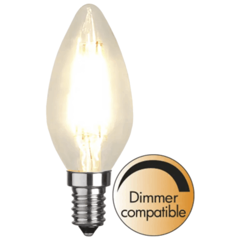 Star Trading LED-LAMPA E14 C35 CLEAR