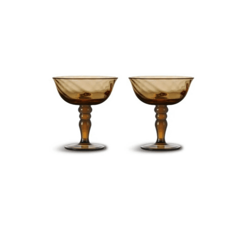 ByON Italiensk champagnekupa Opacity 1st Brun