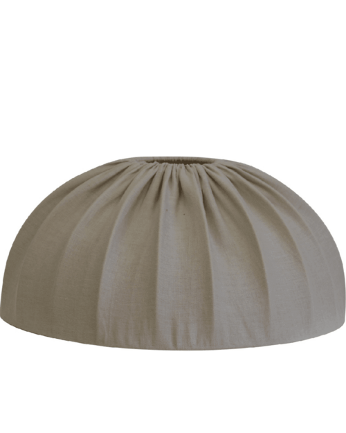 Lampskärm Dome  Natur Höjd 15cm