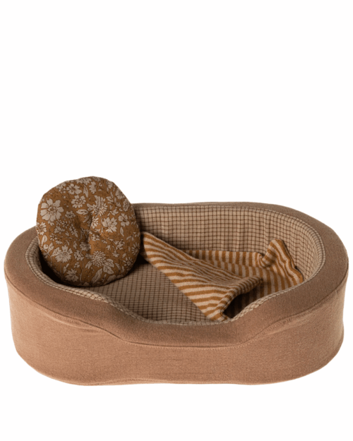 Maileg Mysig korg Liten Brun