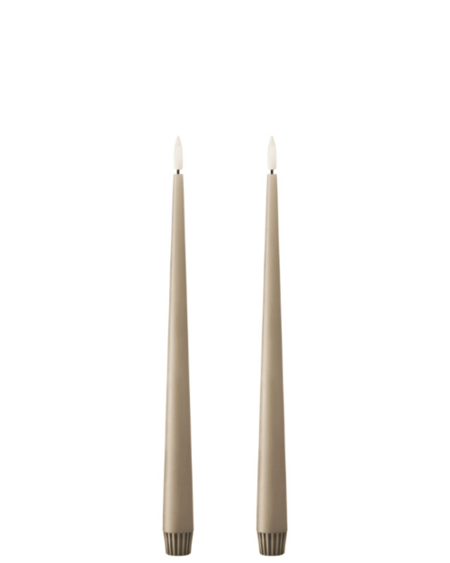 Ester & Erik Led Kronljus 30cm Nougat Note 2st