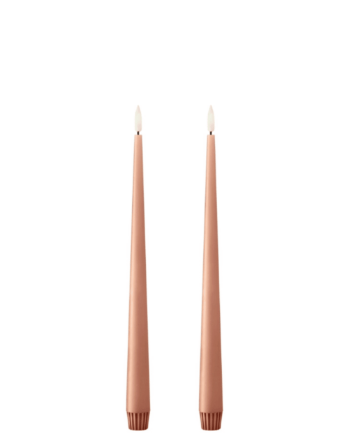 Ester & Erik Led Kronljus 30cm Rosy Caramel 2st