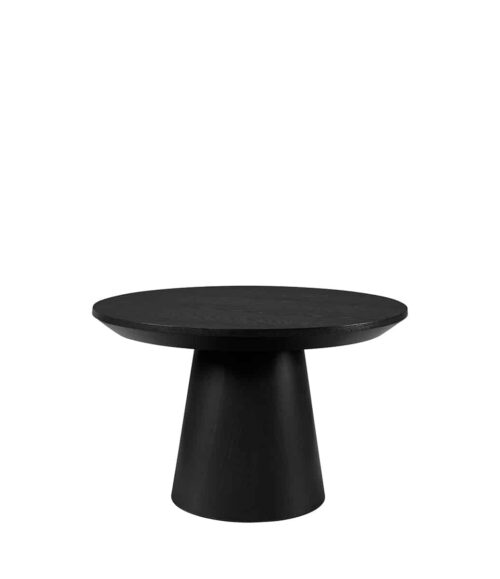 Artwood Soffbord - Cloud Dark Svart ø80 cm