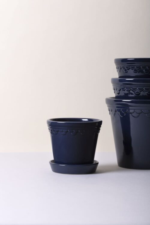 Bergs Potter Copenhagen Kruka – Blå 18 cm