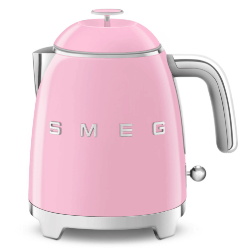 Smeg Mini Vattenkokare Högblank Rosa 50's Style
