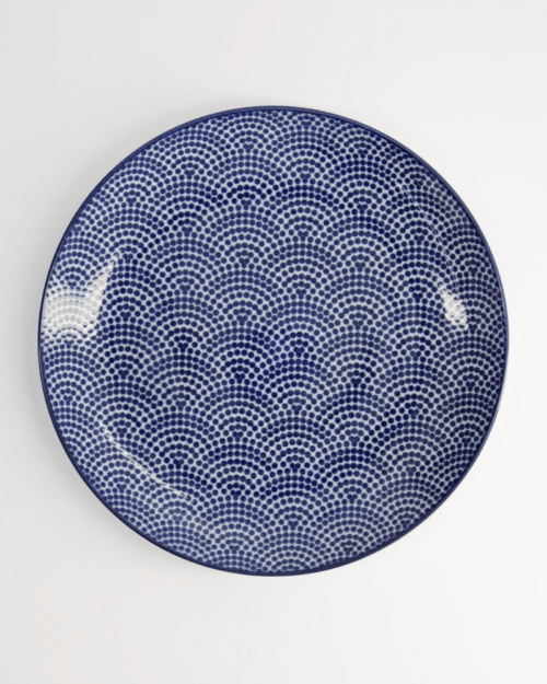 Tokyo Design studio Nippon Blå tallrik 20.6x2.2cm