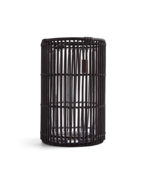 Lexington rottingljusstake med glas