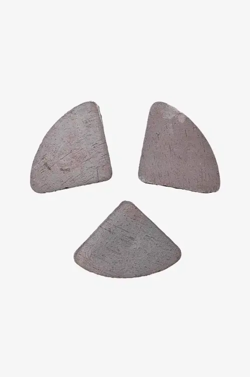 Bergs Potter Krukfötter Triangle Foot Raw Large 9cm