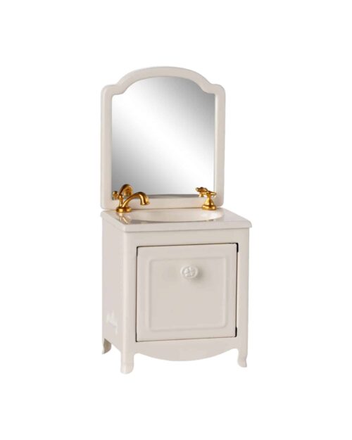 Handfatsbyrå till Mus - Offwhite