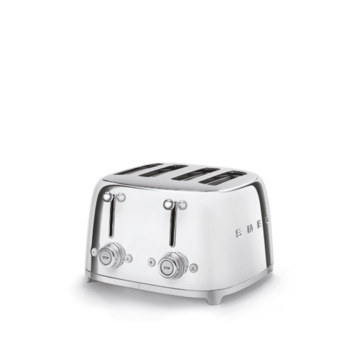 Smeg Brödrost 4-skivor Stål Högblank