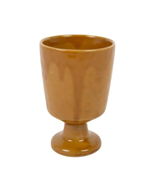 Kite mugg på fot senap