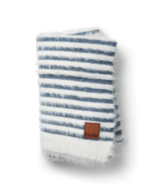 Elodie Details Filt Furry Knit Berry Blue One Size