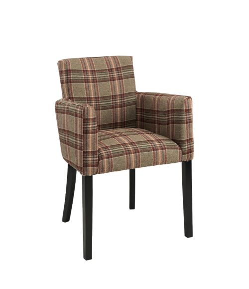 Artwood ASHLEY matstol Alistair -  Harris plaid forest