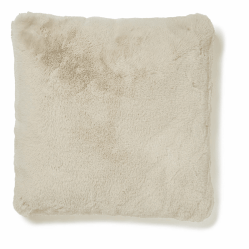 Fluffy Kudde – Beige 45x45 cm