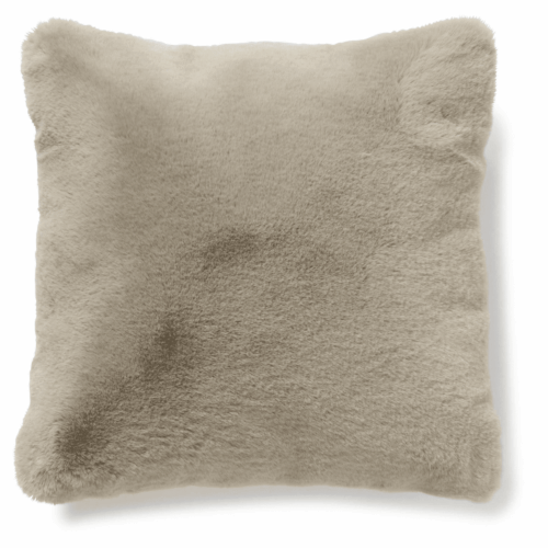Fluffy Kudde – Taupe 45x45 cm