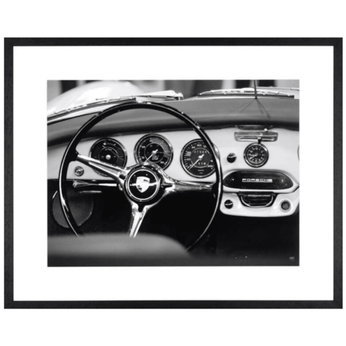 Tavla Classic Car I med svart ram 85 x 105 cm