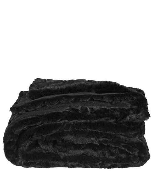 Artwood Pläd Celine Solid black 127x150cm
