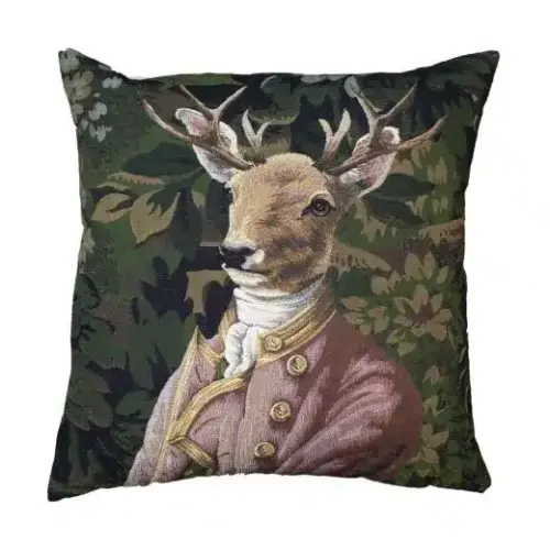 Prydnadskudde Baron Hjort rosa