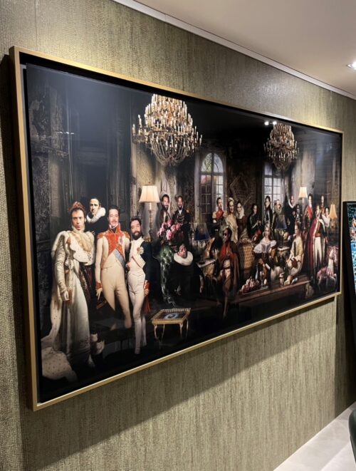 Cobra Art Tavla Hollywood at Golden age Plexiglas 200x100 Ram Guld