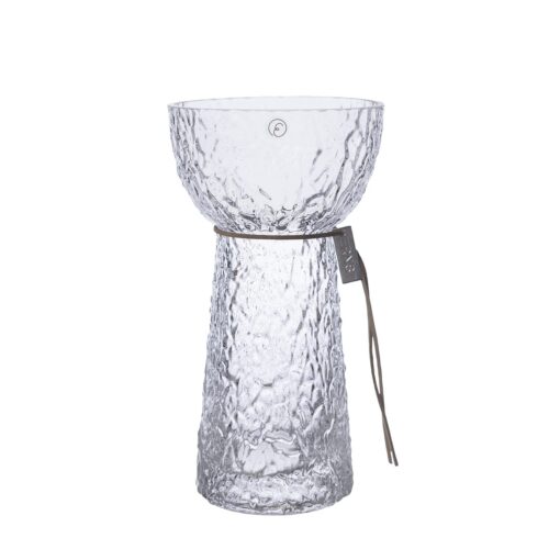 ERNST Lökvas d10 h19 mönstrat glas