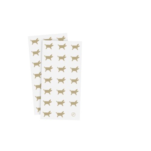 ERNST Servett 10x20 julgris vit/beige