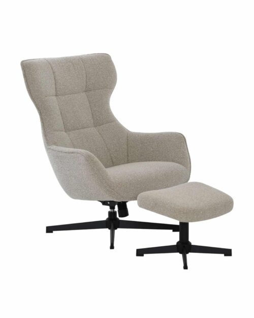 NFG Weston Fåtölj med fotpall.